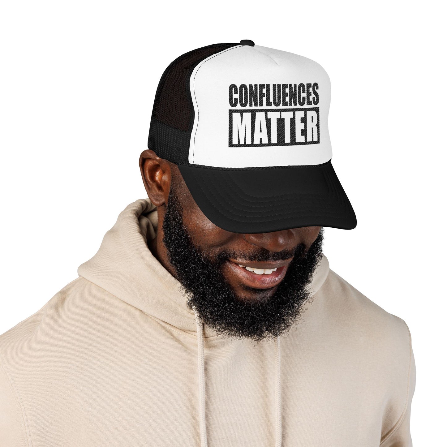 Exclusive Foam Trucker Hat - Confluences Matter