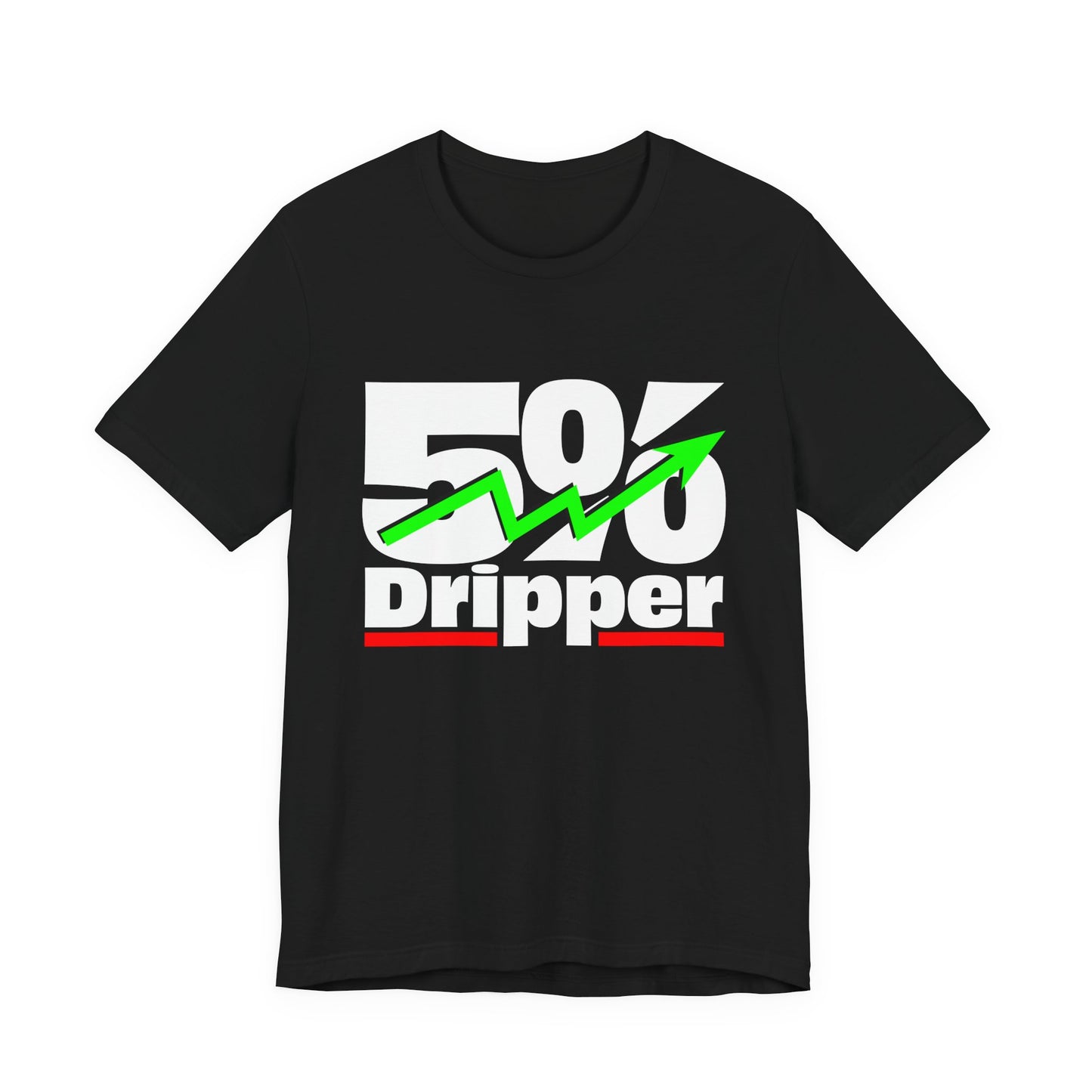 5% Dripper Unisex T-Shirt | Trading Growth Mindset Shirt