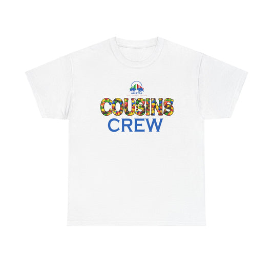 Cousins Crew Exclusive Unisex Heavy Cotton Tee – Learn to Trade with Arletta the Friendly Trader
