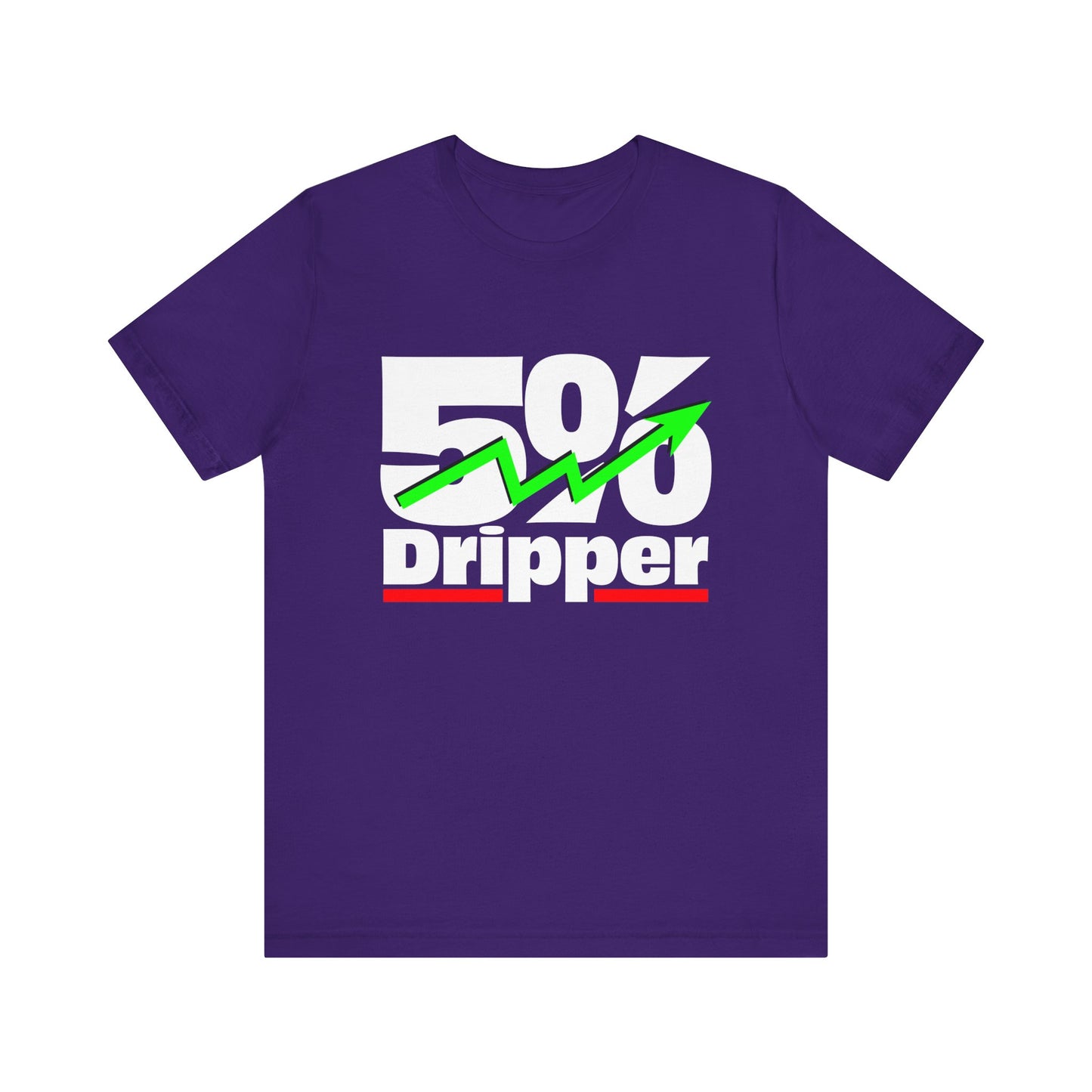 5% Dripper Unisex T-Shirt | Trading Growth Mindset Shirt