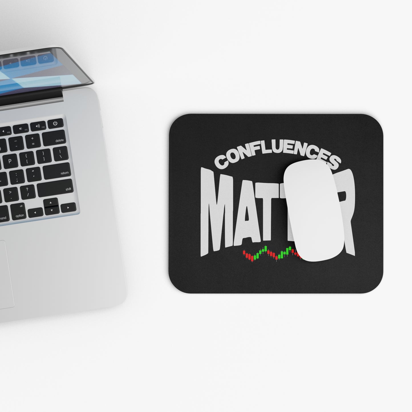 Confluences Matter Premium Mouse Pad | Motivational Desk Accessory for 5% Drippers