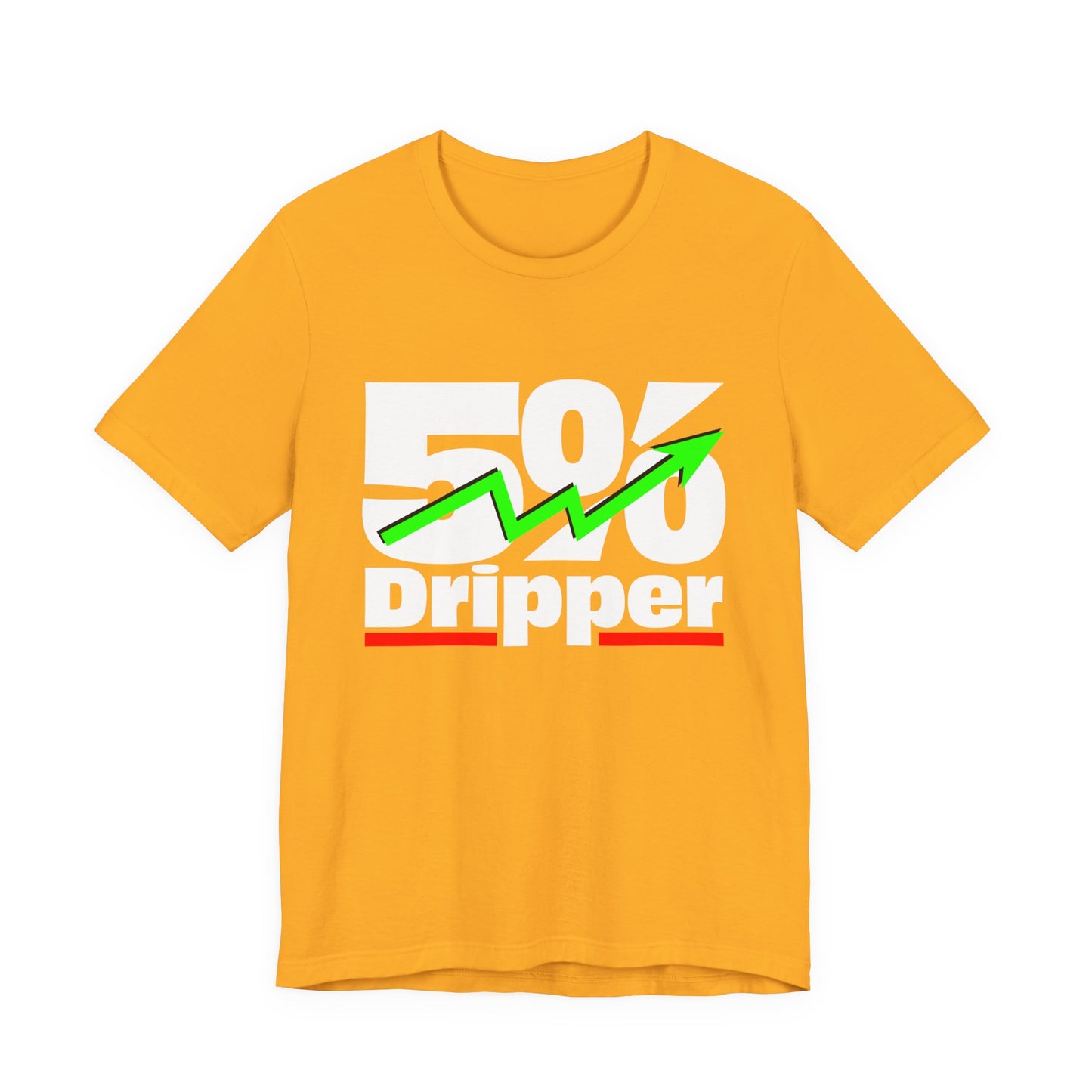 5% Dripper Unisex T-Shirt | Trading Growth Mindset Shirt