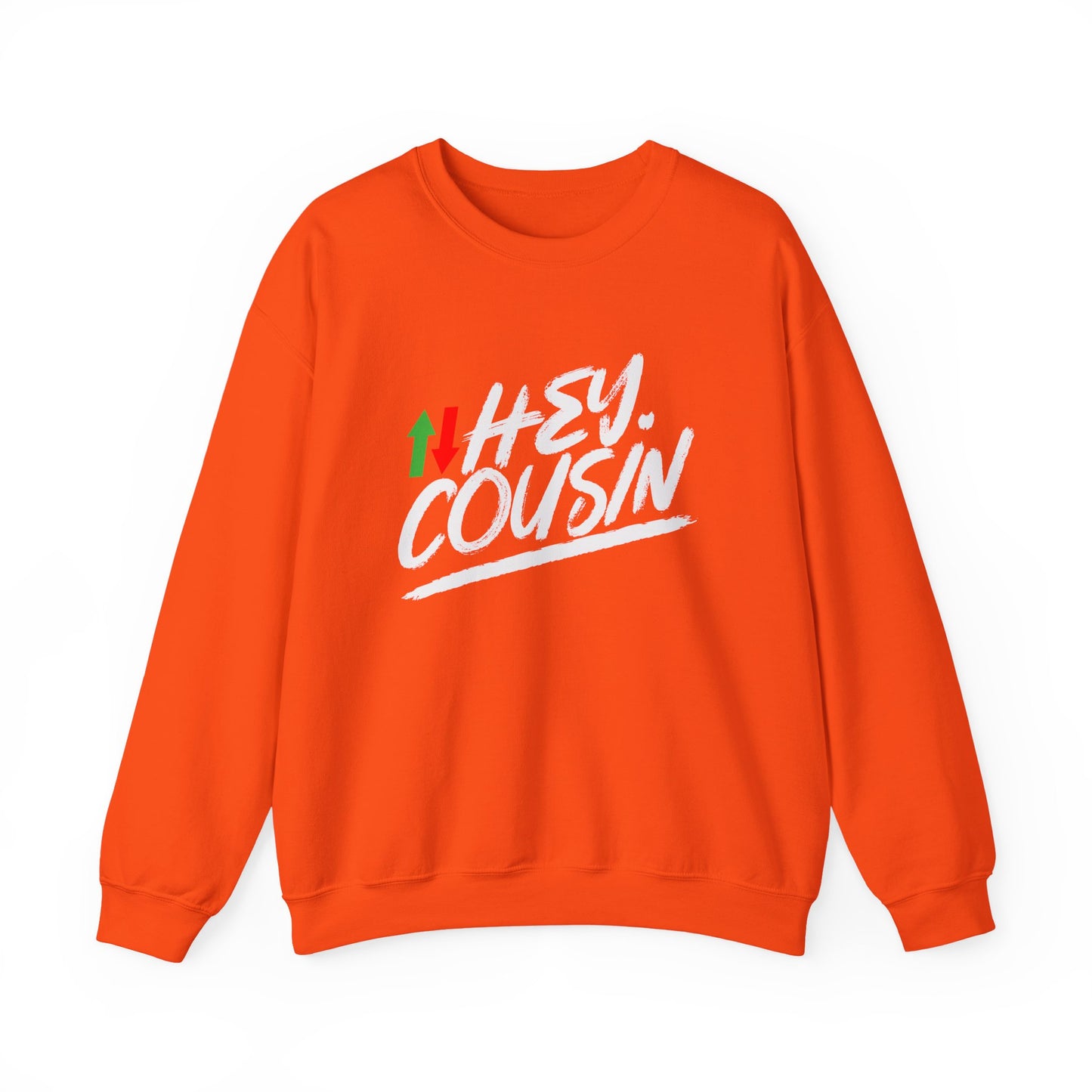 'Hey Cousin' Premium Sweatshirt | 5% Drippers Trading Community Crewneck