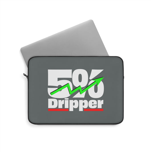 5% Bold Investor Laptop Sleeve | Business and Trading Lifestyle Accessory