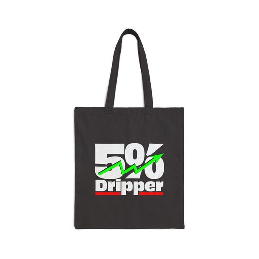 5% Dripper Tote Bag | Stylish Eco-Friendly Trading Community Bag